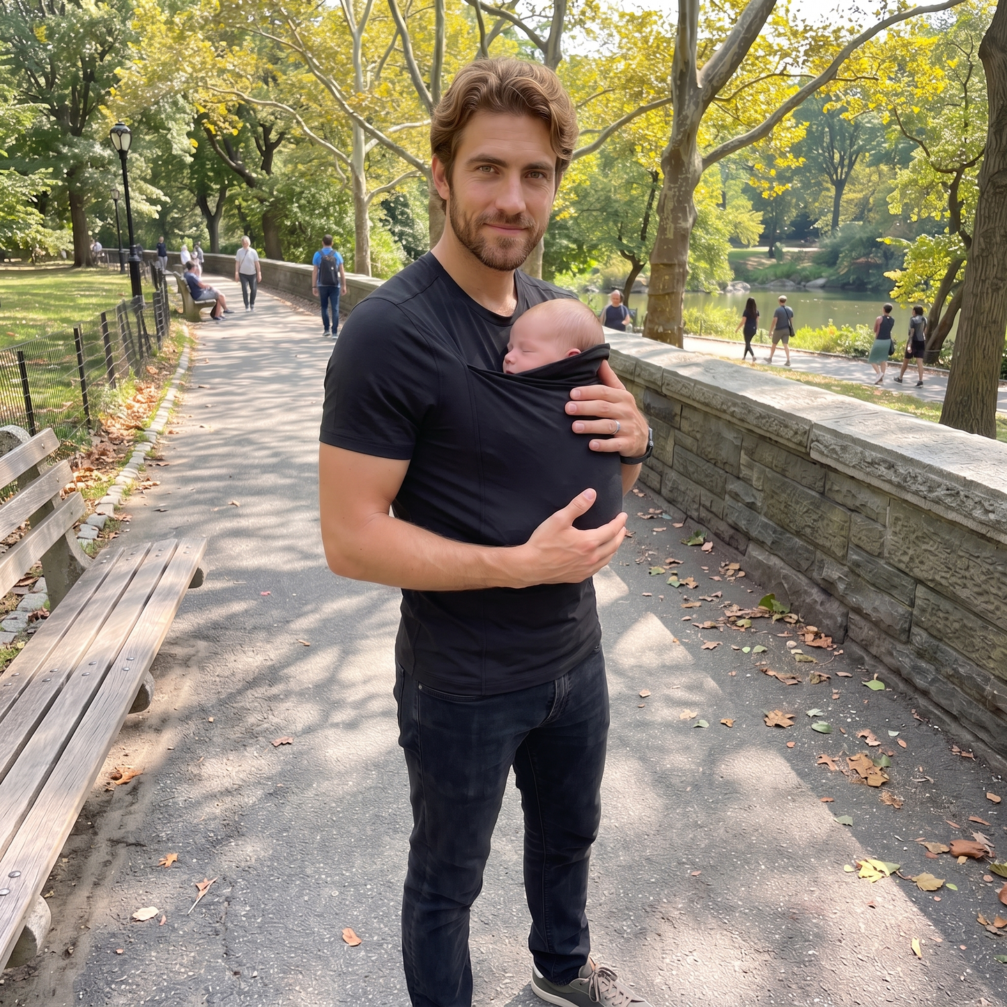 PapaTee Baby Pouch Shirt