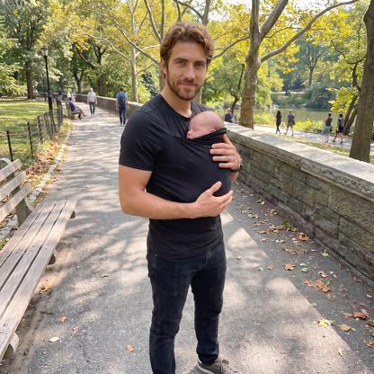 PapaTee Baby Pouch Shirt